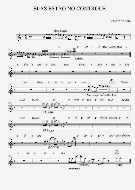 Página 1 da partitura