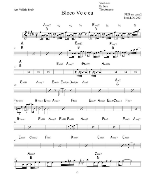 Página 1 da partitura