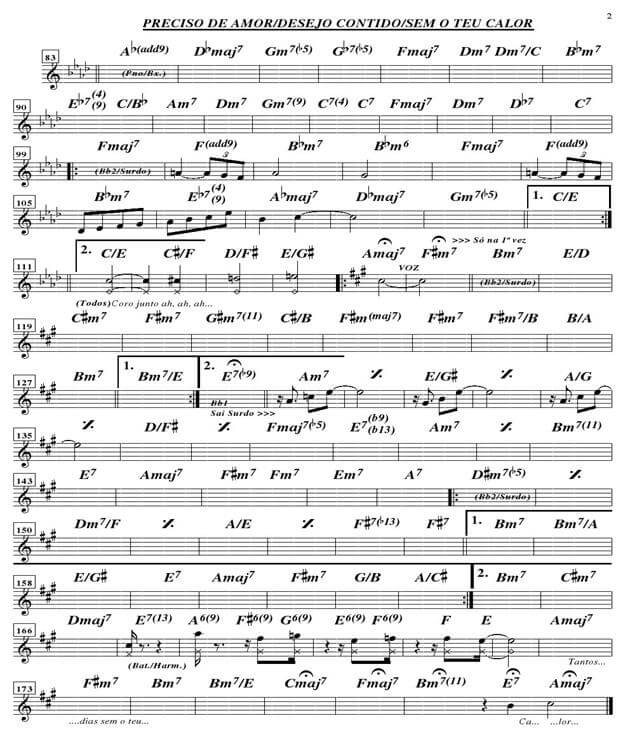 Página 1 da partitura