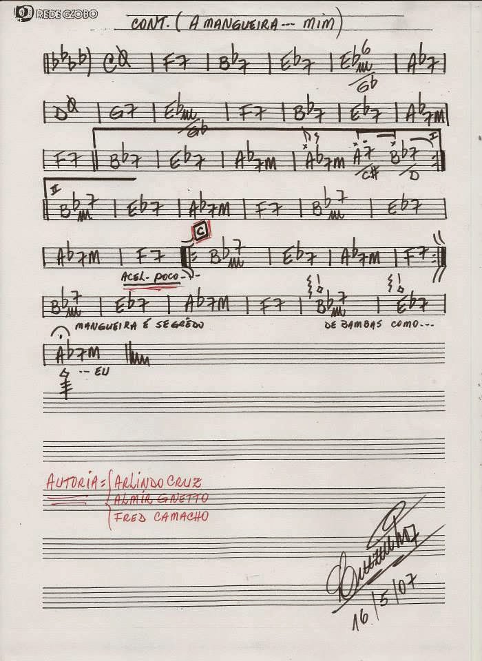 Página 1 da partitura