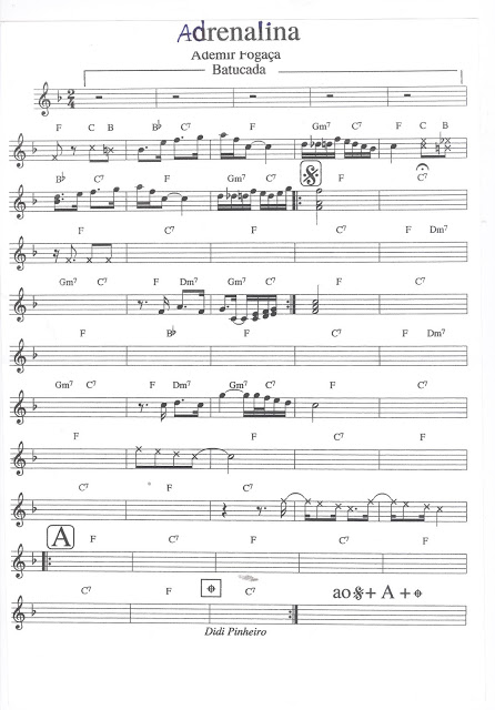 Página 1 da partitura