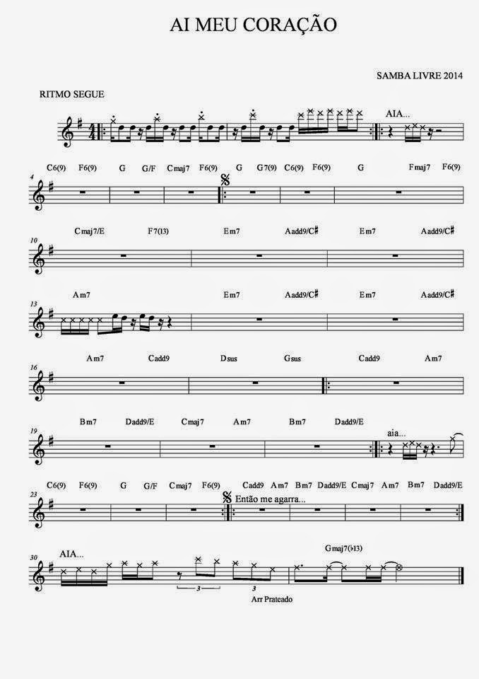 Página 1 da partitura