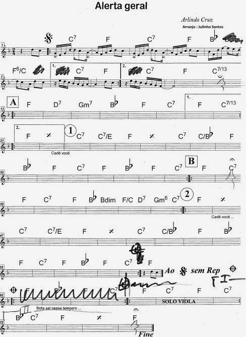 Página 1 da partitura