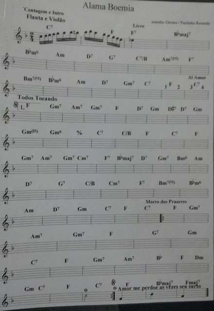 Página 1 da partitura