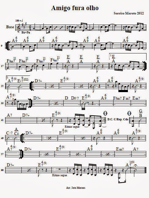 Página 1 da partitura