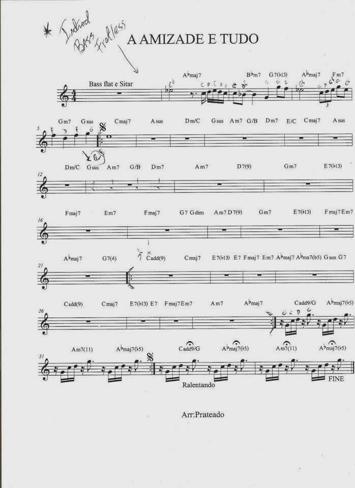 Página 1 da partitura