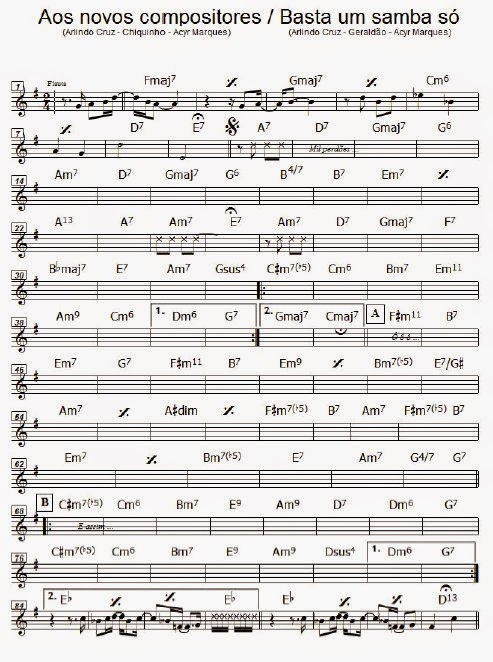 Página 1 da partitura