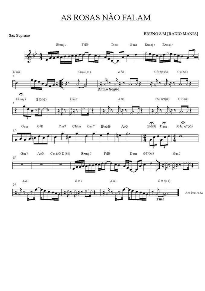 Página 1 da partitura