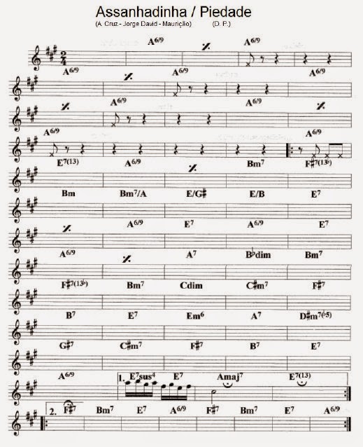Página 1 da partitura