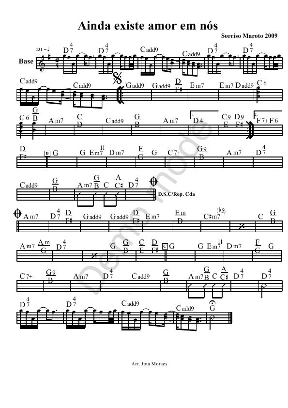 Página 1 da partitura