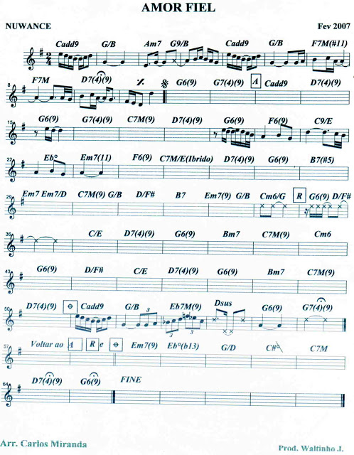 Página 1 da partitura