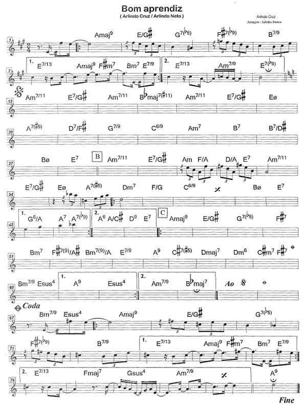 Página 1 da partitura