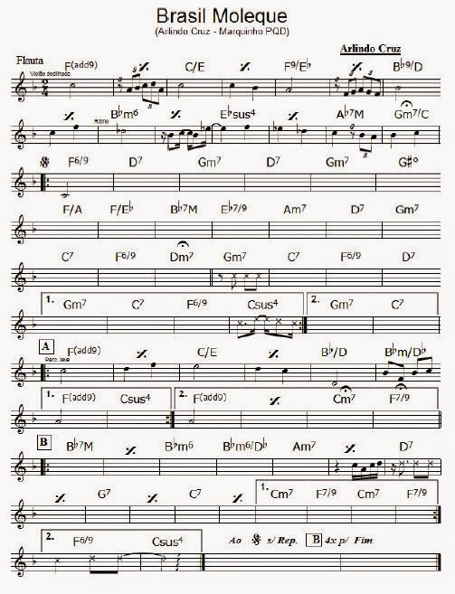 Página 1 da partitura