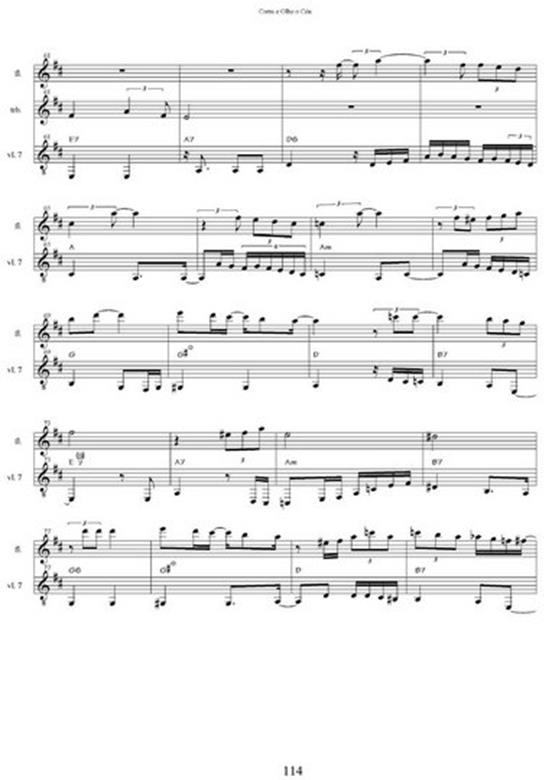 Página 1 da partitura