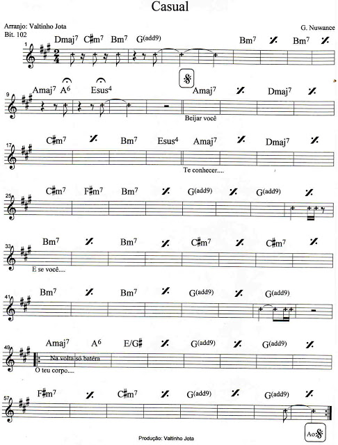 Página 1 da partitura