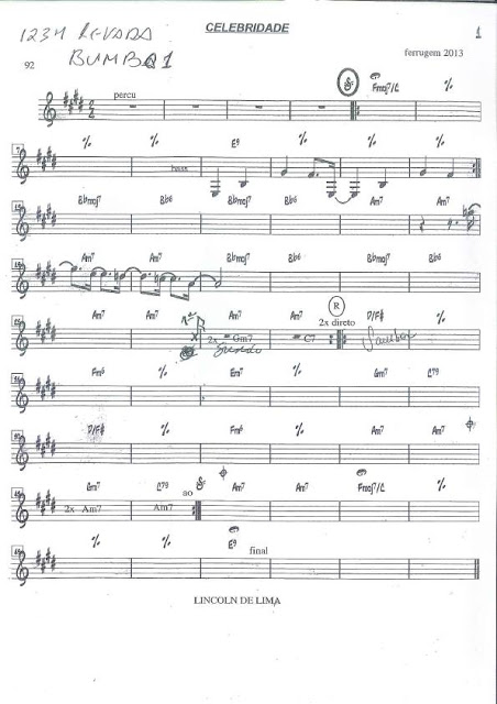 Página 1 da partitura