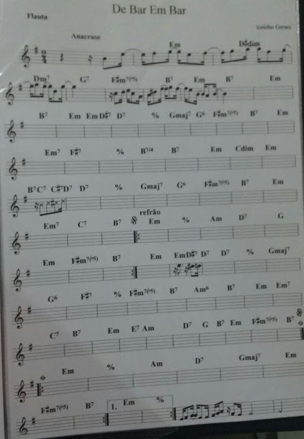 Página 1 da partitura