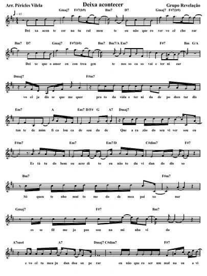 Página 1 da partitura