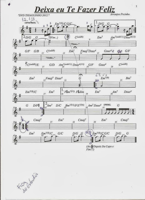 Página 1 da partitura