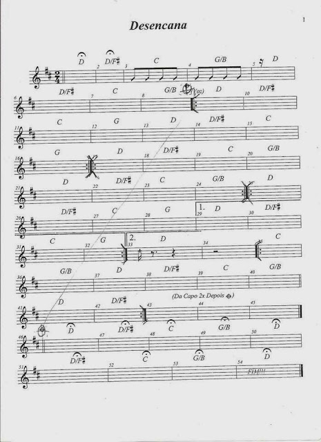 Página 1 da partitura