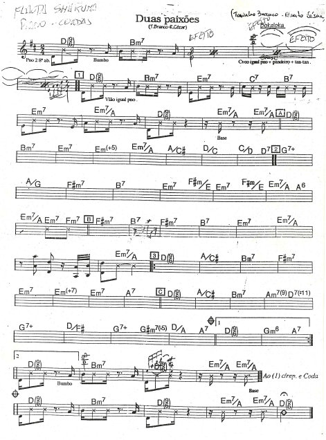 Página 1 da partitura