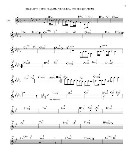 Página 1 da partitura