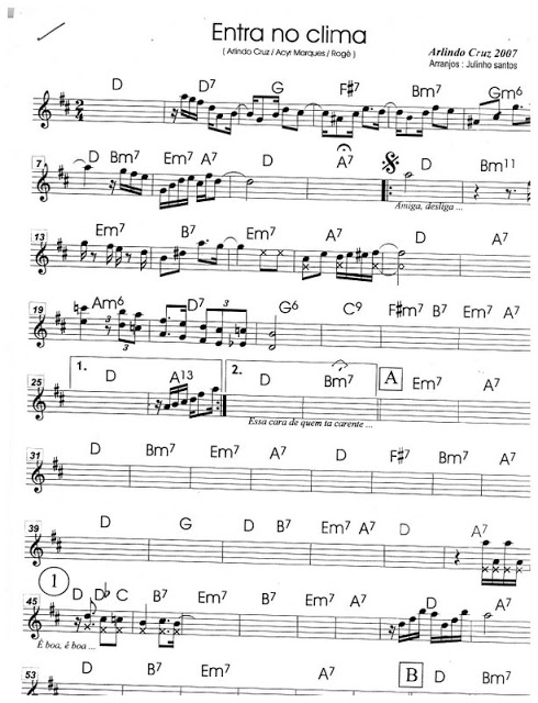 Página 1 da partitura