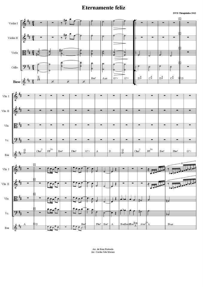 Página 1 da partitura