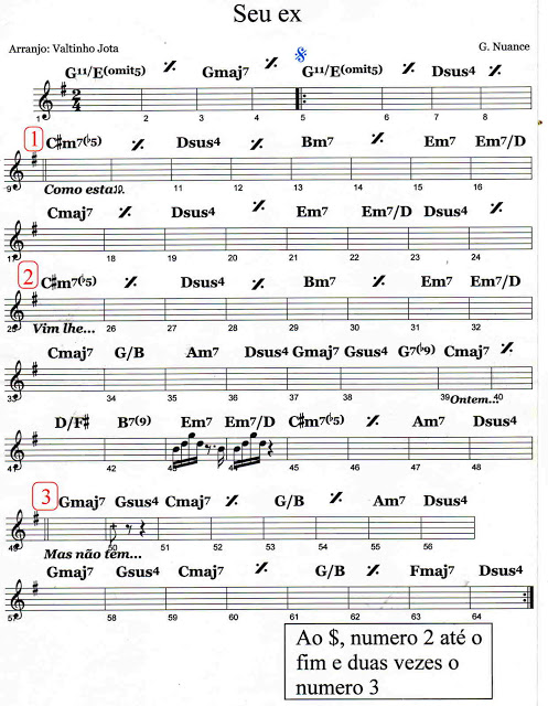 Página 1 da partitura