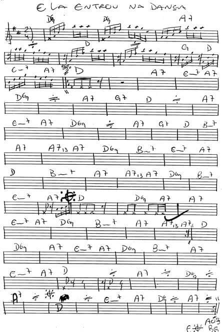 Página 1 da partitura