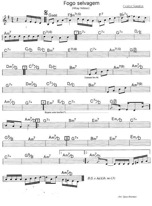 Página 1 da partitura