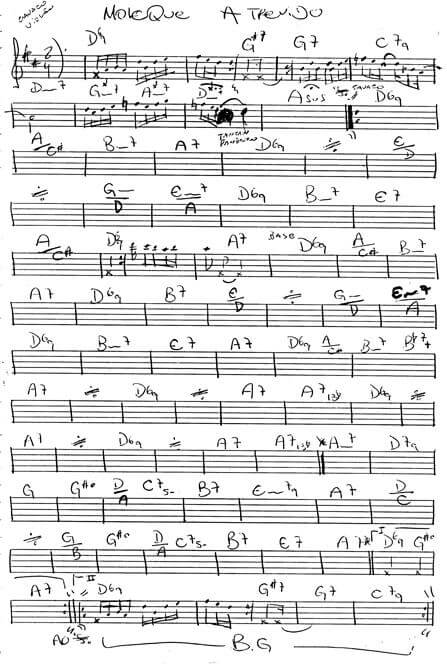 Página 1 da partitura