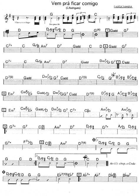 Página 1 da partitura