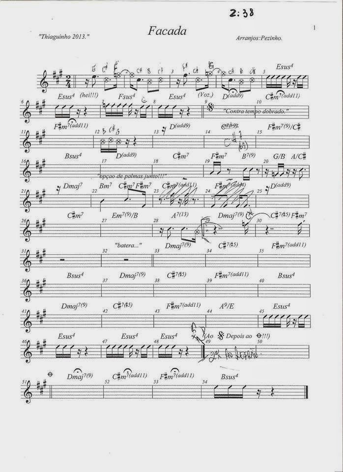 Página 1 da partitura