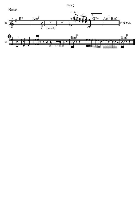 Página 1 da partitura