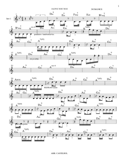 Página 1 da partitura