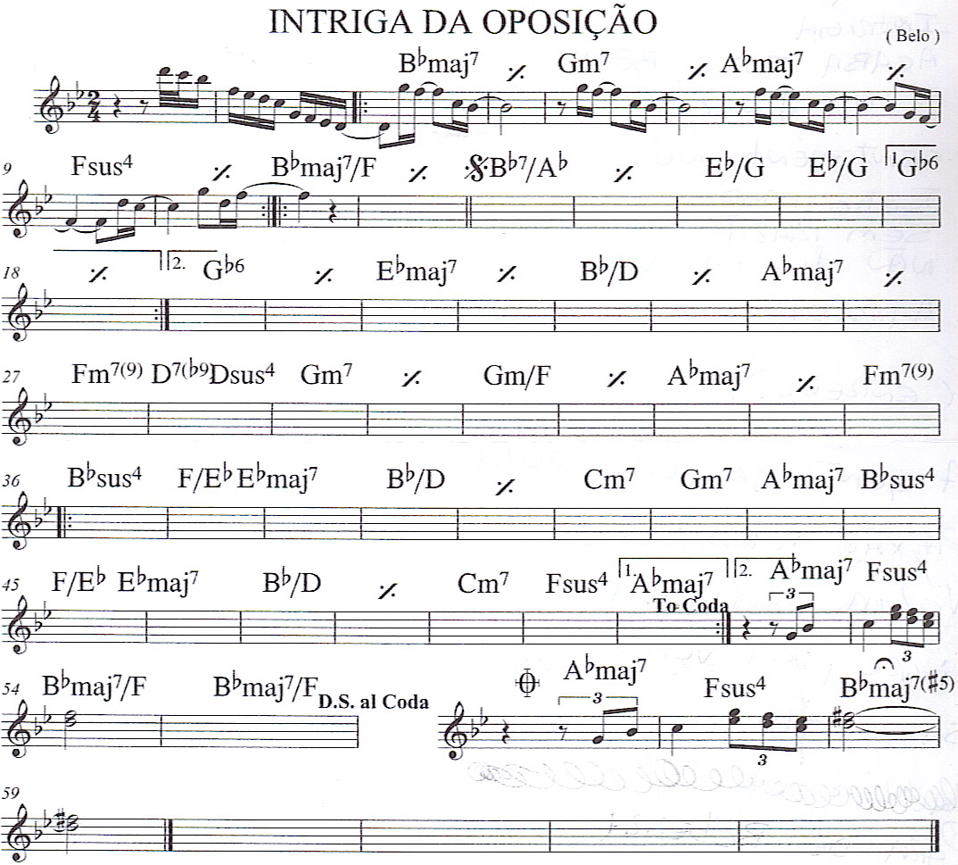 Página 1 da partitura