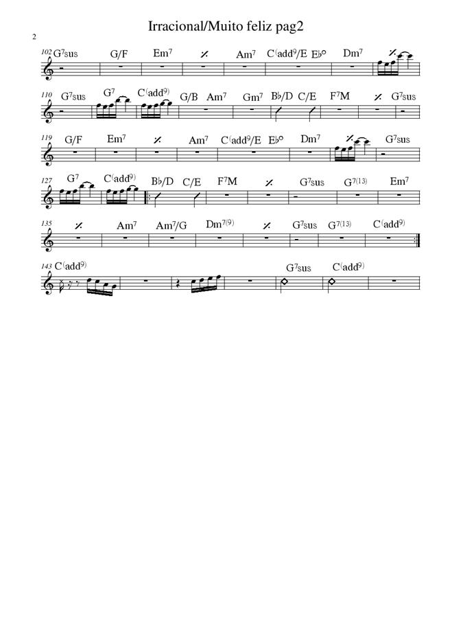 Página 1 da partitura