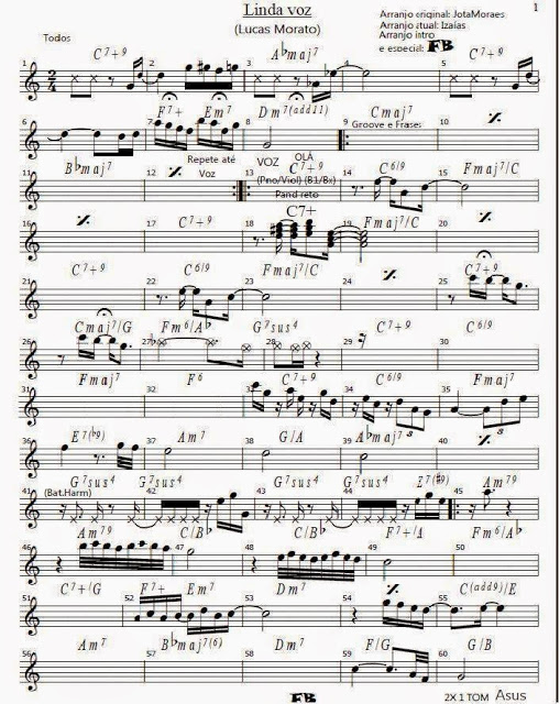 Página 1 da partitura