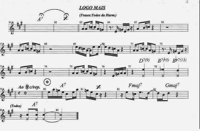 Página 1 da partitura