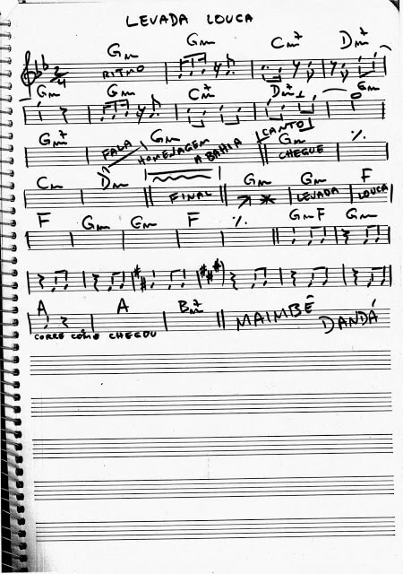 Página 1 da partitura