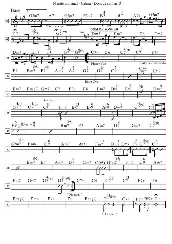 Página 1 da partitura