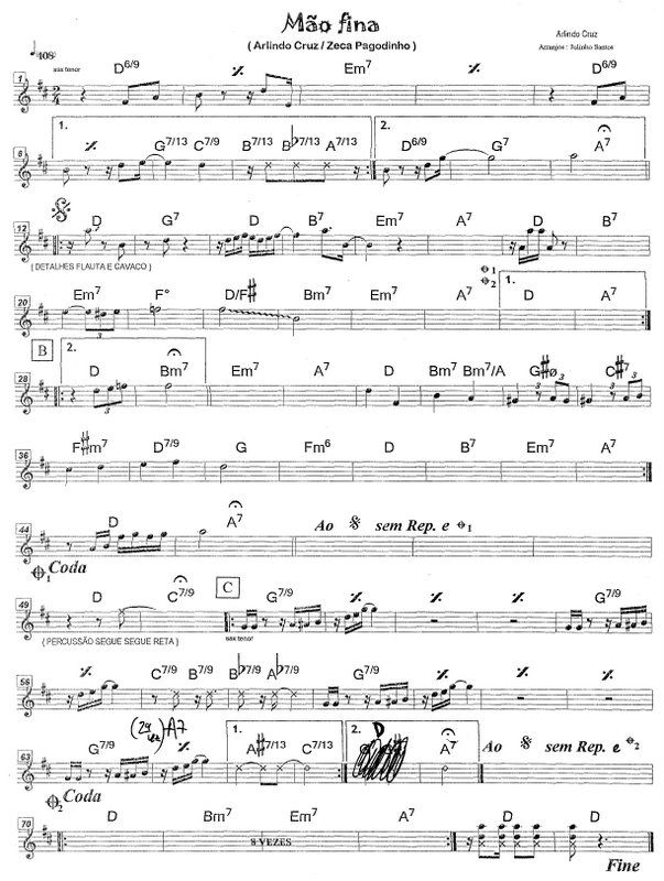 Página 1 da partitura