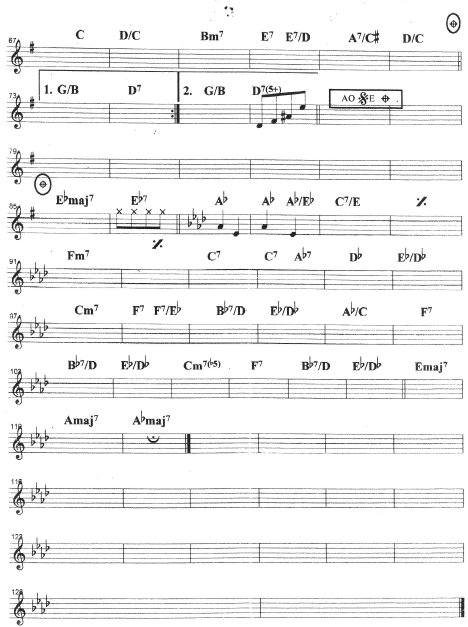 Página 1 da partitura