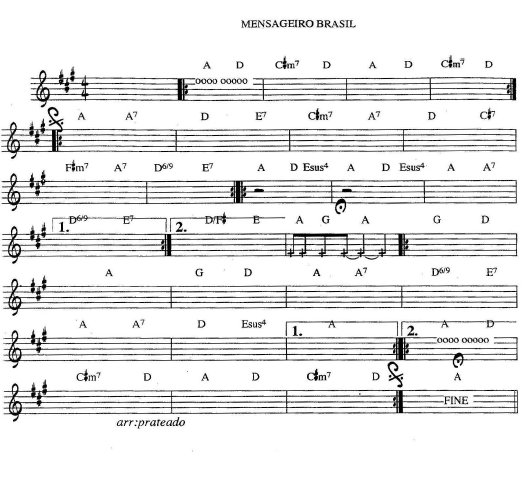 Página 1 da partitura