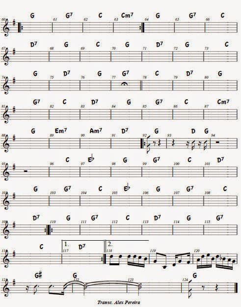 Página 1 da partitura