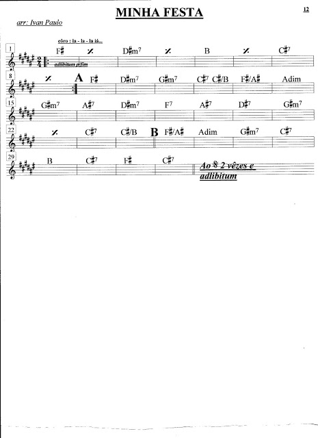 Página 1 da partitura