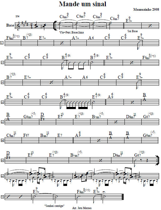 Página 1 da partitura