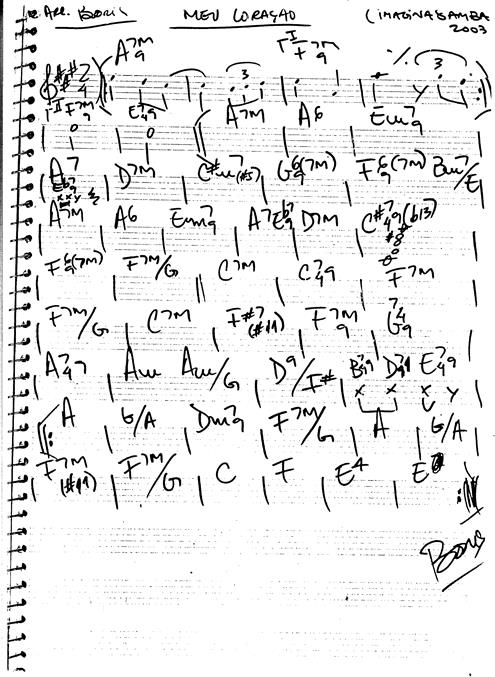 Página 1 da partitura