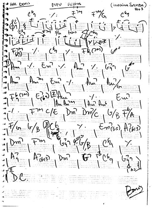 Página 1 da partitura